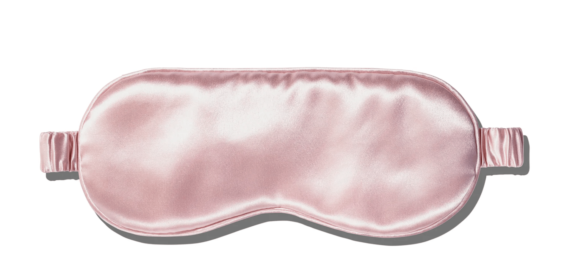 Pink silk eye deals mask